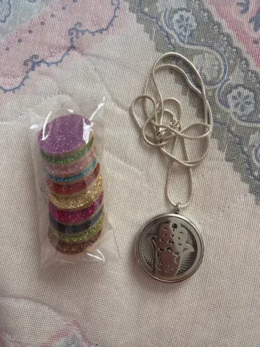 Colar para aromaterapia com pads