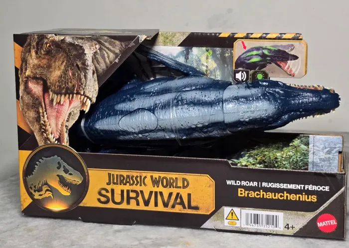 Jurassic World Survival Brachauchenius Wild roar mattel