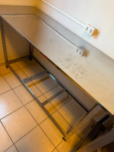 MESA DE INOX INDUSTRIAL