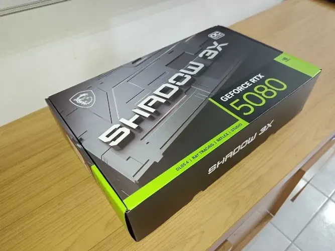 Placa de Vídeo Nvidia RTX 5080 16GB MSI Shadow 3X | Nova Lacrada (+ Nota Fiscal) GARANTIA