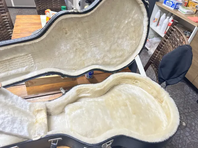 Hardshell case original para gibson les paul fabricado em 2009 canadá