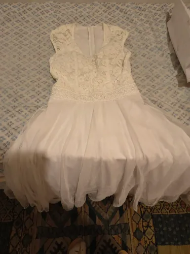 Vestido de noiva no cívil.