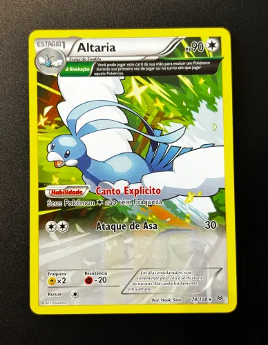 Carta Pokemon | Altaria (74/108) Arte Expandida - Céus Estrondosos