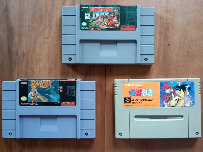 Lote de Jogos ORIGINAIS Super Nintendo (Super Famicom)