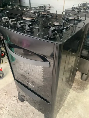 Fogão mesa de vidro