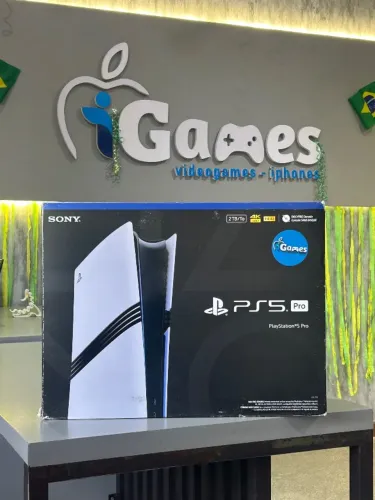 Playstation 5 Pro 2TB Novo Garantia 1 Ano - Loja Física iGames | Promoção Exclusiva - Ps5