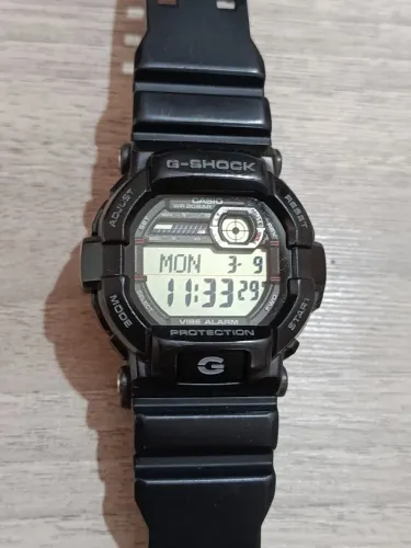 Relógio Casio G-Schock GD-350 Vibe Alarm - Vibra e Flash
