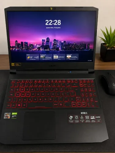 Acer Nitro 5 16GB e GTX 1650 4GB