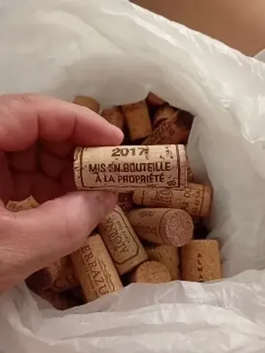 Rolha de cortiço de vinho