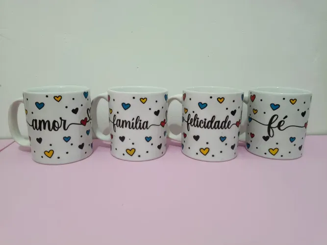 Canecas de porcelana 300ml