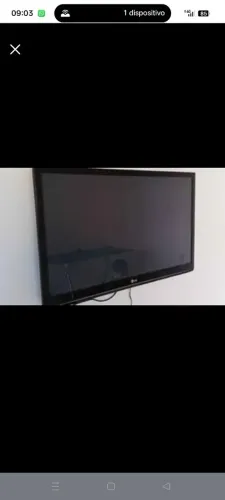 TV 42 pol.  LG.. único defeito não sai som