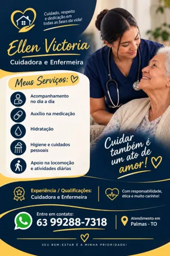 Cuidadora de idoso