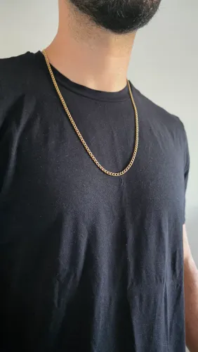 Cordão Masculino Ouro 18k Maciço Grumet - 25g