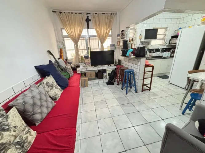 Imóvel para venda possui 43 metros quadrados com 1 quarto em Canto do Forte - Praia Grande