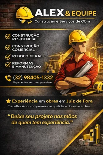 Serviço de pedreiro