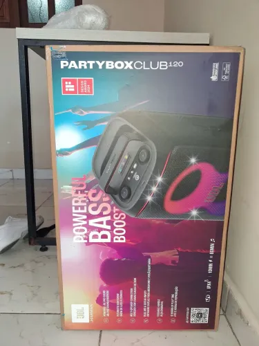 JBL Partybox 120 (nova/lacrada)