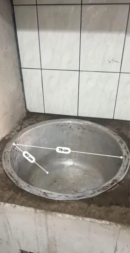 Tacho 180 litros em Alumínio Fundido