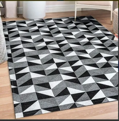 Tapete de Jacquard 2.00x1.40 antiderrapante