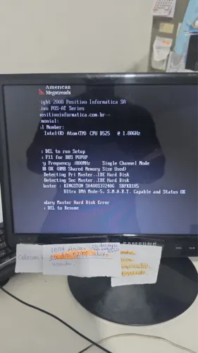 Recuperação de dados de hd, ssd, cartões de memória 