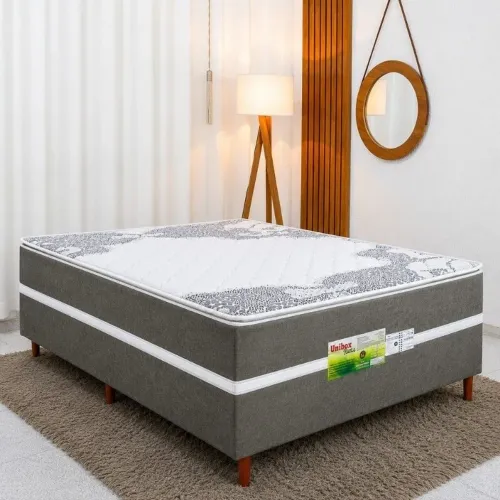 Unibox Cama Casal Molas Ensacadas