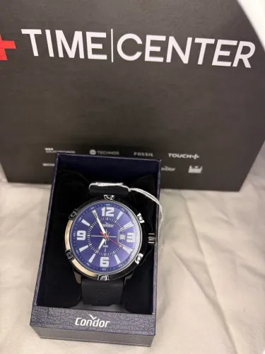 Relógio Condor CO2115NDY/B5P Masculino Analógico Azul Original Novo