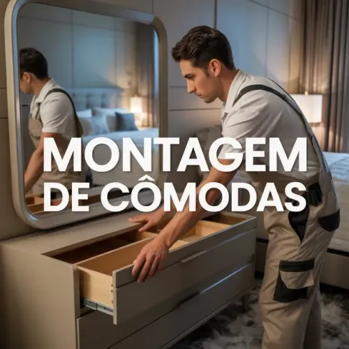 Montador de móveis. Solução ideal para seus móveis.