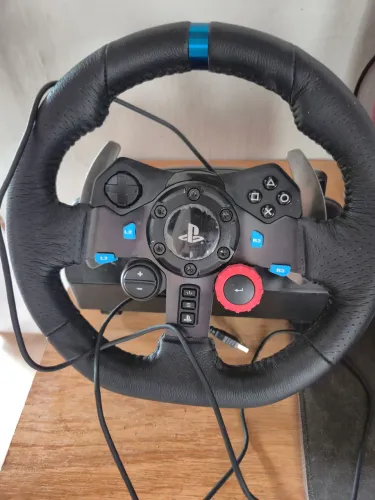 Volante G29 + pedais + câmbio