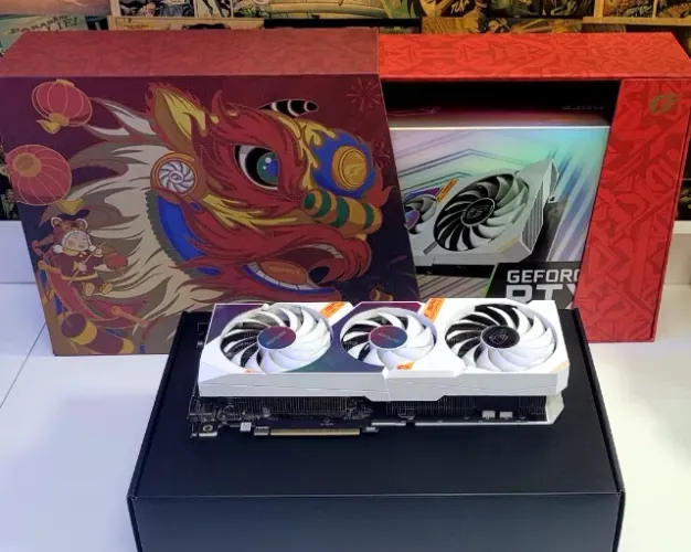 Placa de Vídeo Colorful iGame NVIDIA GeForce RTX 3050 Ultra Chinese New Year Edition