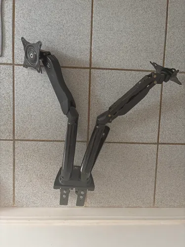 Suporte de Mesa Articulado ELG para 2 Monitores de 17" a 35"