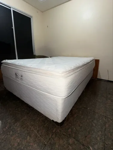 Cama Box Casal (Colchão + Base )