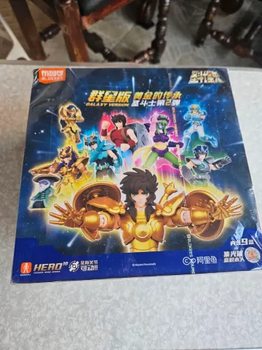 Kit Blokees Saint Seiya 4 Figures Novo