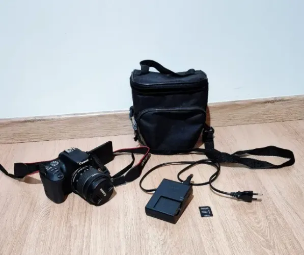 Canon EOS Rebel SL2 + Lente 18-55mm