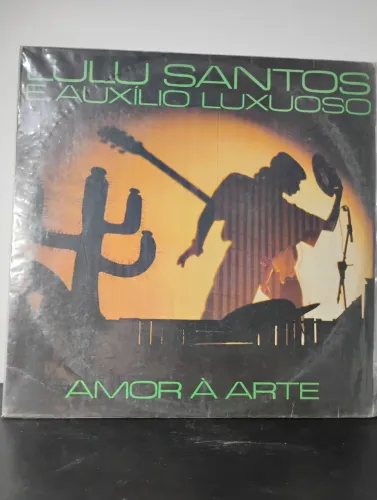 LP Vinil Lulu Santos - Amor à Arte (1988) | Clássico do Pop Rock Brasileiro ?