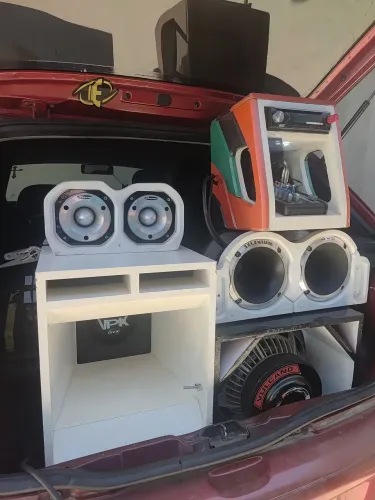 Som automotivo completo tudo novo