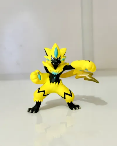 boneco/figure pokémon zeraora tomy