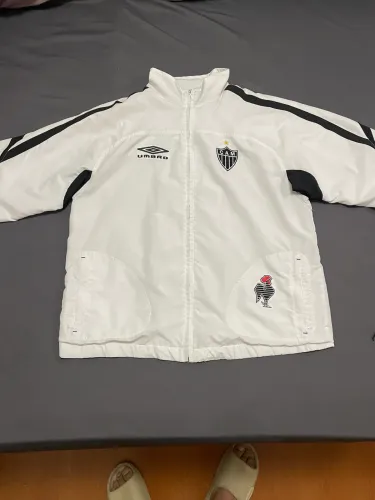 Agasalho Atlético Mineiro Umbro Original Branco 2002