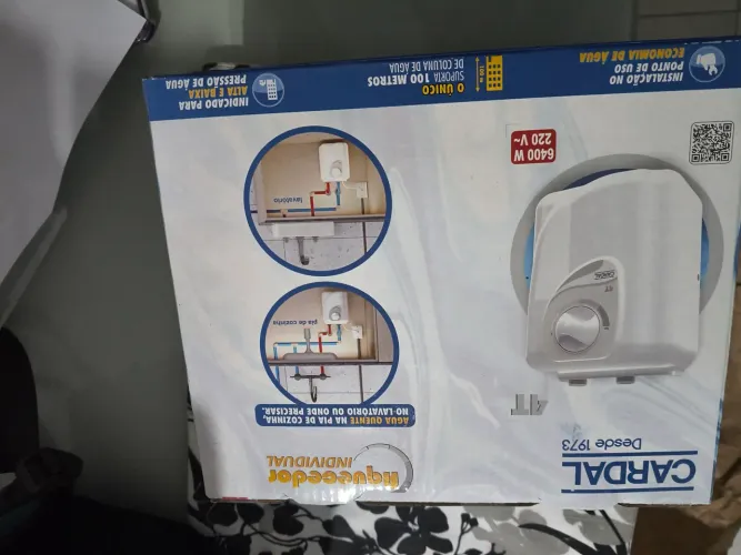 Vendo aquecedor individual cardal 4 t