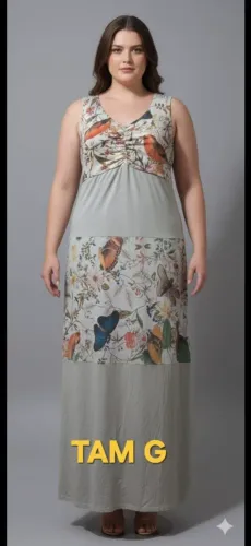 Vestido longo novo tam G