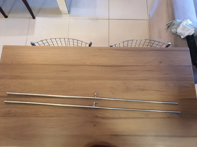 Kit 2 Suportes Extensores Inox Churrasqueira Grelha Espeto