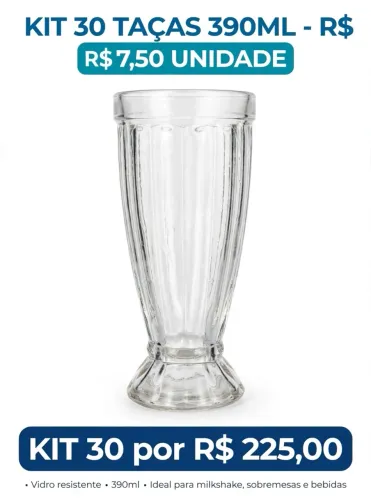 Taças vidro 390 ml