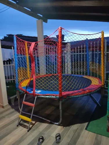 Cama Elástica (pula-pula) + Piscina de Bolinhas
