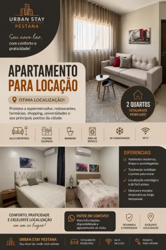 Alugo apartamento em ótima localização