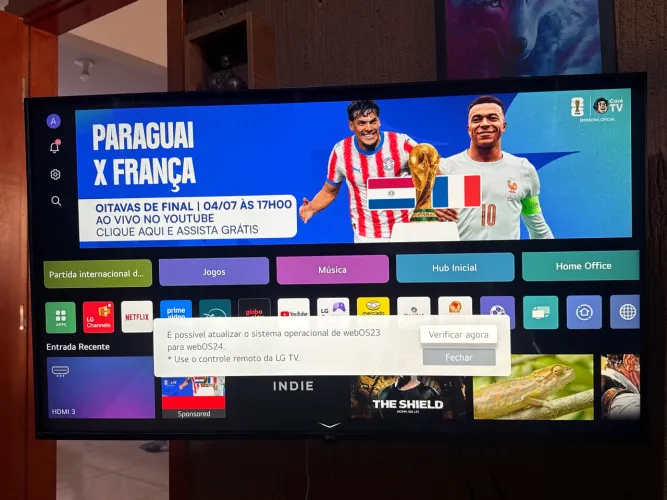 Smart TV LG UHD UR7800 43? 4K