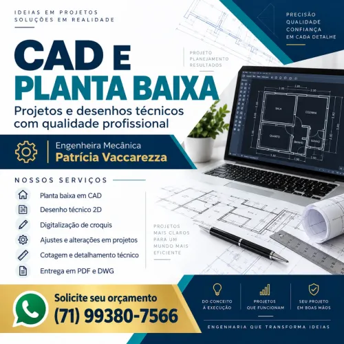 Planta Baixa em CAD | Desenho Técnico 2D  Freelancer