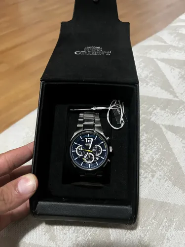 Relógio Orient SolarTech Cronógrafo - MBSSC257 D2SX