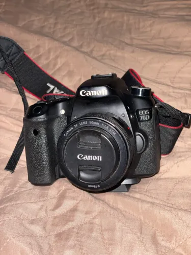 Kit canon 70D + 50mm