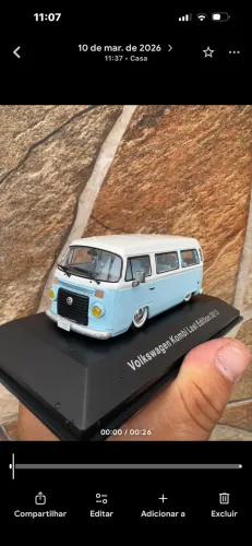 Combi miniatura 1/43 rebaixada