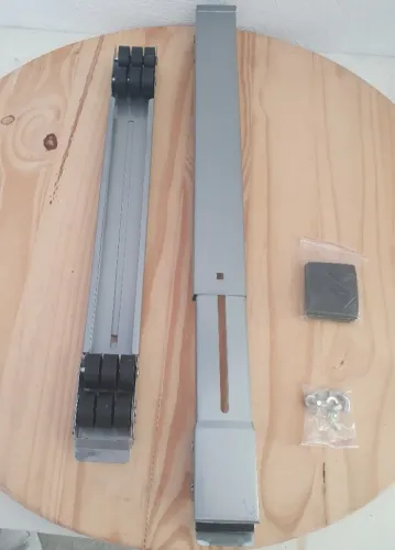 Suporte de rodinhas para geladeira ou maquina de lavar