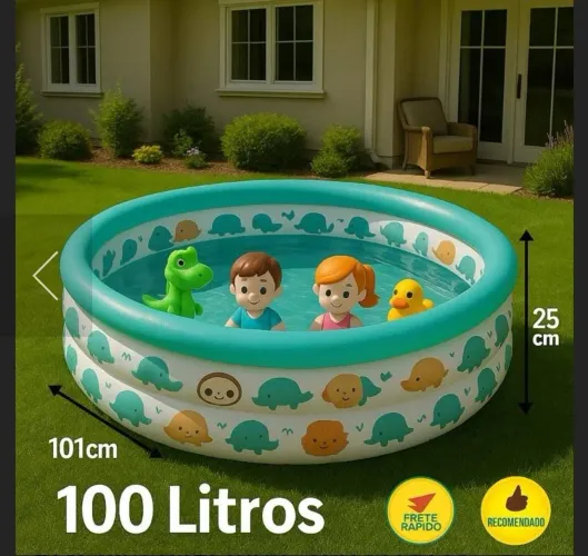 Piscina inflável 100 litros