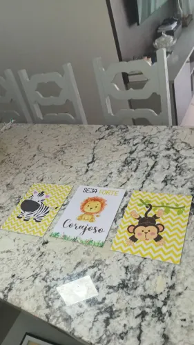 Kit quadro quarto bebê ou berçário